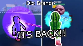 IT'S BACK!! (Dio Brando Showcase + Clapping) | n the jojo game
