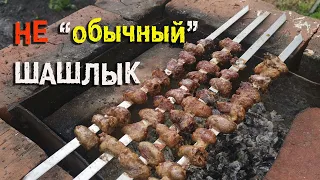 Шашлык из куриных сердечек - беспроигрышный вариант.