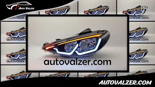 Peugeot 206 pair of front light  p304