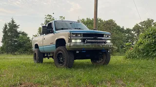 1994 OBS Chevy Silverado K1500 4x4 Lifted Built in 10 Minutes