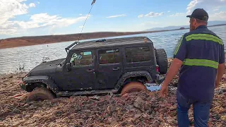 Jeep Stuck In The Mud Pit, Where's Mischief Maker?