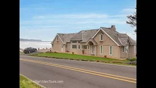 Spectacular Oceanfront home in Oceanside, Oregon ~ Video of 5395 Netarts