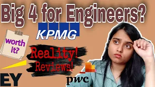 Big 4 Finally Revealed |My Experience| Big 4 for Engineers? | Palak Srivastava |KPMG,EY,PwC,Deloitte