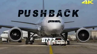 BOEING 777 | PUSHBACK 4K