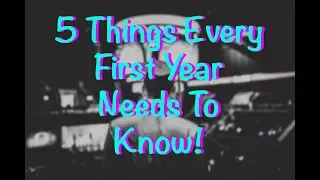 BCU MEDIA LEVEL UP 2017: 5 Things Every First Year Needs To Know!