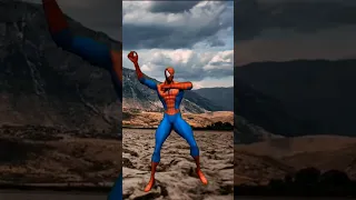 Spiderman Ironman In Coffin Dance Mode ⚡🔥 #shorts #superhero #avengers #dance #cartoon #viral