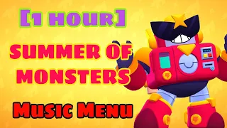 [1 hour] Brawl Stars OST "Summer of Monsters" Music Menu