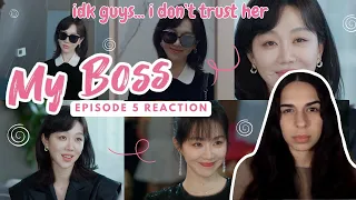 MY BOSS  GIVES ME MY FIRST CASE | MY BOSS EP 5 REACTION