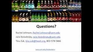 Sugar-Sweetened Beverage Tax: The Health, Economic, and Policy Debate in Vt