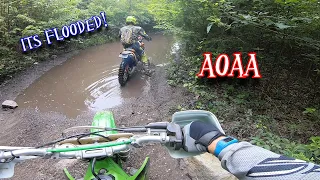 Just how deep is it! Exploring AOAA on 2 strokes - KTM 300xcw - Kawasaki KX250