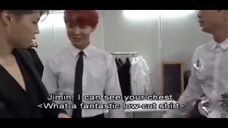 BTS flirting with Jimin