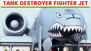 The A-10 Thunderbolt II: From "Flying Battle Tank" to a Deadly Fighter Jet 🛩️🦡💥