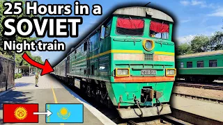 Surviving 25 HOURS on the WORST Train in Central Asia (Bishkek to Astana)