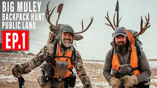 BIG MULE DEER BACKPACK HUNT| EP 1 | 🎬 GRITTY 4K FILM