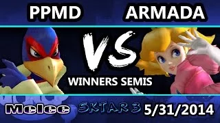 SKTAR 3 - Armada (Peach) Vs. PPMD (Falco, Marth) - Winners Semis