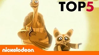 Kung Fu Panda | Os 5 Melhores Relatos Animados | Nickelodeon em Português