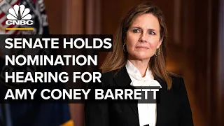 Amy Coney Barrett confirmation hearings for Supreme Court begin in Senate — 10/12/20