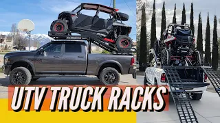 UTV Deck - SXS Truck Racks- Tow Any 2 or 4 Door Side by side