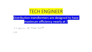 How to calculate maximum efficiency for a distribution transformer?