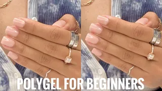 EASY POLYGEL NAIL TUTORIAL FOR BEGINNERS | SIMPLE, QUICK, AND LONG LASTING!