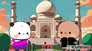 Dudu and Bubu visit India 🇮🇳| Dudu Bubu World Tour | Bubu Dudu & Friends