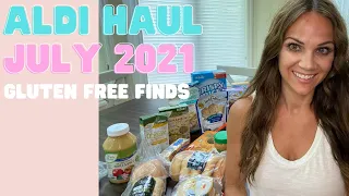 ALDI HAUL with Aldi Gluten-Free Products | LiveGFree Food Brand | July 2021