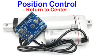 Arduino Linear Actuator Position Control // Linear Actuator with Position Feedback Return to Center