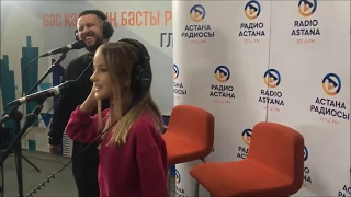 Daneliya Tuleshova and Monatik, Eternity  Radio FM Astana April 2018