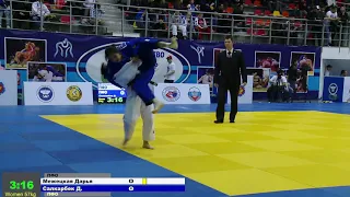 57 kg Межецкая Д Салкарбек Д 29 03 2016 Т1 ПЕРВЕНСТВО РОССИИ ДО 23, НАЛЬЧИК 2016