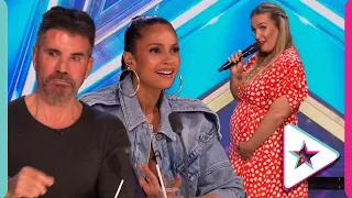 Heavily Pregnant Contestant Auditions for BGT 2023 With Beyoncé's 'Listen'