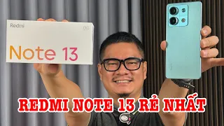 Mở hộp Redmi Note 13 bản rẻ nhất chỉ hơn 4 triệu!