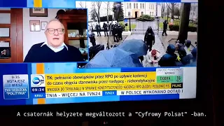 (Magyar felirat) TV Puls televízió csatorna váltás / zmiana pozycji kanałów telewizji Puls