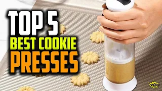 ✅ Top 5: Best Cookie Presses Reviews of 2021 | Best Cookie Press Recipe