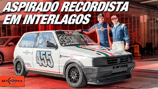 Uno 1.8 180cv da Racer Preparações em Interlagos!