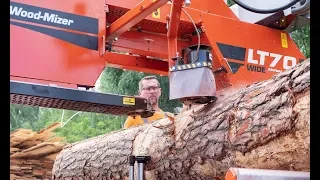 LT70WIDE Mobile Sawmill | WIDER cuts & WIDER blades | Wood-Mizer Europe