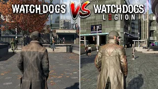 AIDEN PEARCE : WATCH DOGS 1 VS WATCH DOGS LEGION (FISIK, COMBAT, SKILL, TAKEDOWN, PARKOUR)