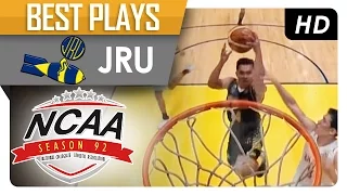 Tey Teodoro for the fastbreak lay-up! | JRU | Best Plays | NCAA 92 - 2016