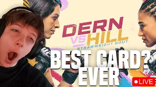 🔴UFC Vegas 73: Mackenzie Dern vs Angela Hill (BEST CARD EVER?) - WATCH PARTY REACTIONS!! | Smoked