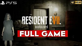Resident Evil 7 Biohazard Remake Gameplay Walkthrough Full Game (PS5) 4K 60FPS HDR No Commentary