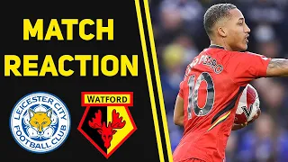 SEVEN DEFEATS IN A ROW | LEICESTER CITY 4-1 WATFORD - FA CUP | LIVE MATCH REACTION