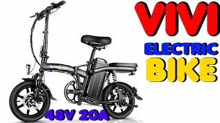 VIVI Z8 Folding EBike Overview , Great Battery