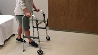 QEH Physical Medicine: Walking with walker