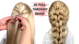 HOW to do the 3D Pull Through Braid by Sandi Monzon