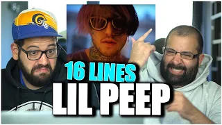 BREAK MY BONES!! Lil Peep -- 16 Lines (Official Video) *REACTION!!