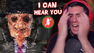 A KILLER THAT'S BLIND, BUT IF HE HEARS ME TALKING..THESE CHEEKS ARE GETTING CLAPPED (2 Horror Games)