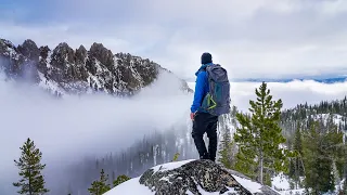 Winter Backpacking | Alpine & Sawtooth Lake