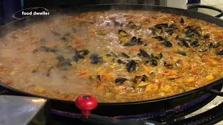 The Best Street Food | Spanish Paella | Seafood | London Street Food | FOOD DWELLER