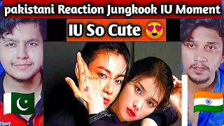 Pakistani reacts to BTS Jungkook & IU moments | Dab Reaction