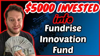 I INVESTED $5000 into Fundrise Innovation Fund LIVE | What happens next? Big Gains?