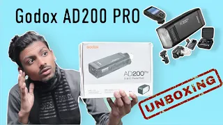 Ad200pro unboxing & Ad200pro syncing with x2t trigger canon mount